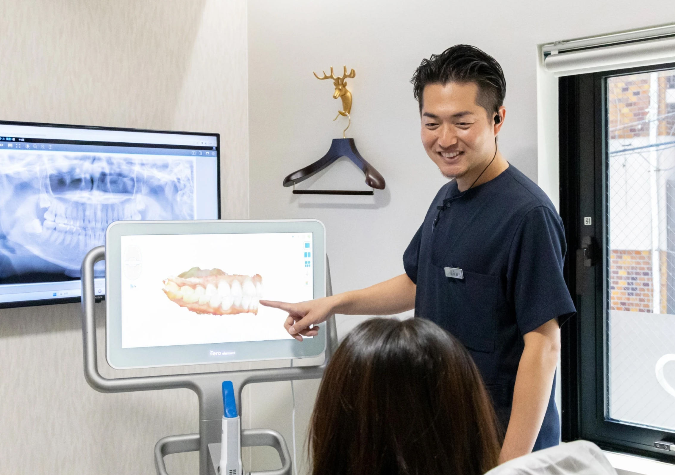 ストレスのない歯型取り